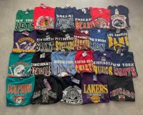 23 deadstock American pro sport T-shirts