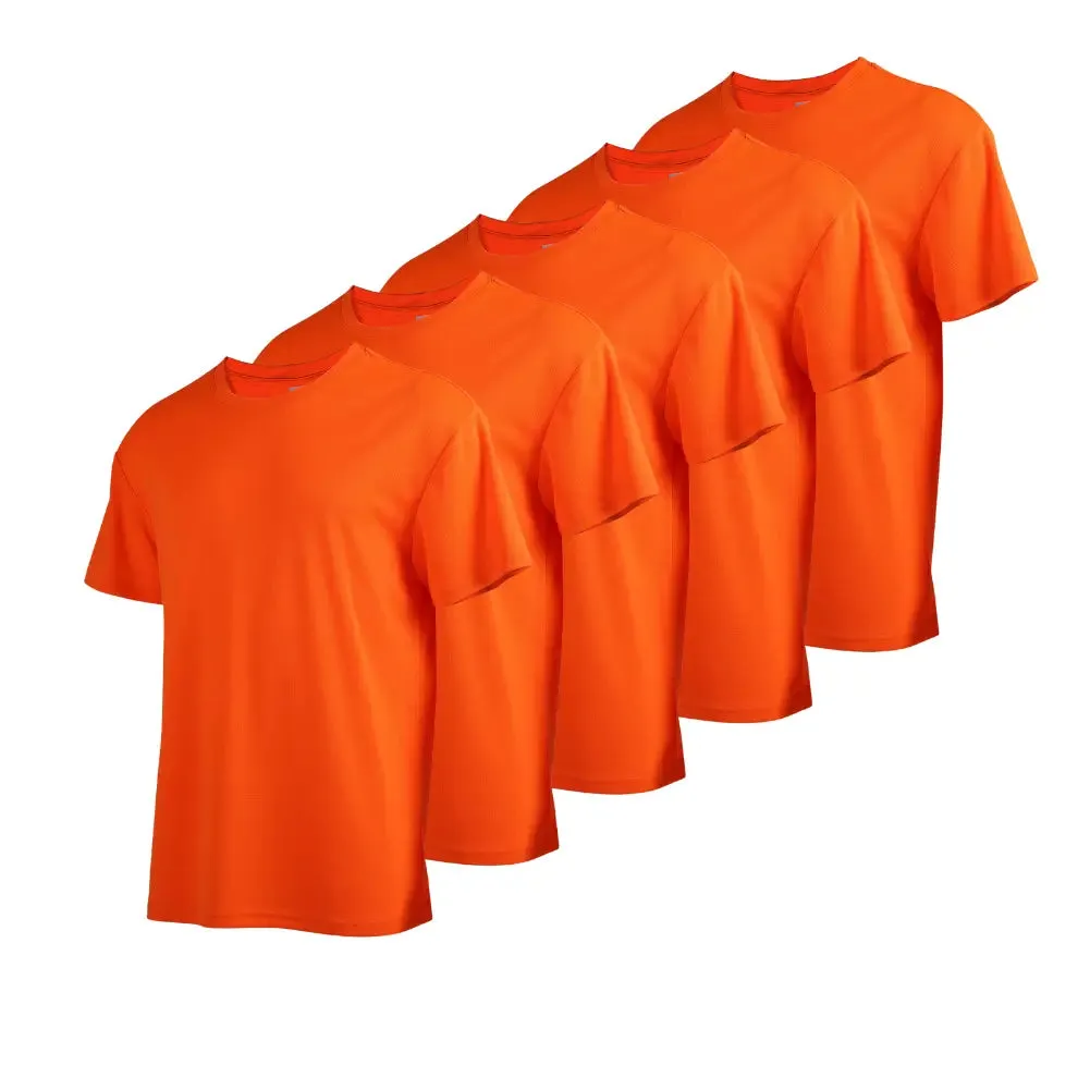 5 Pack Men's Short Sleeve T-Shirts