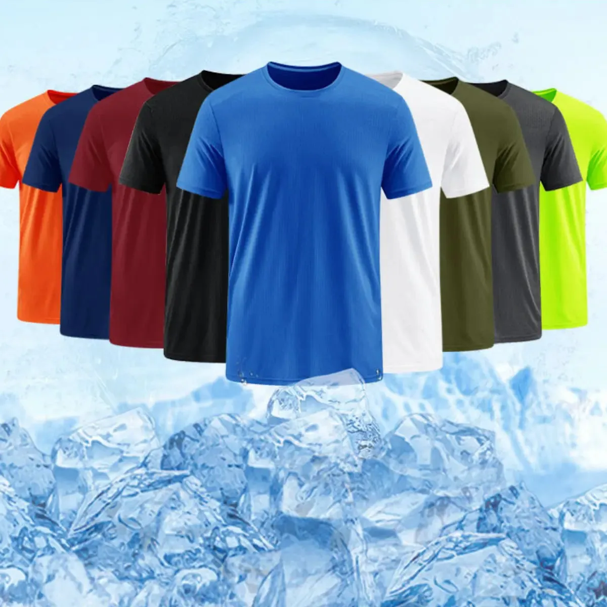 5 Pack Men's Short Sleeve T-Shirts