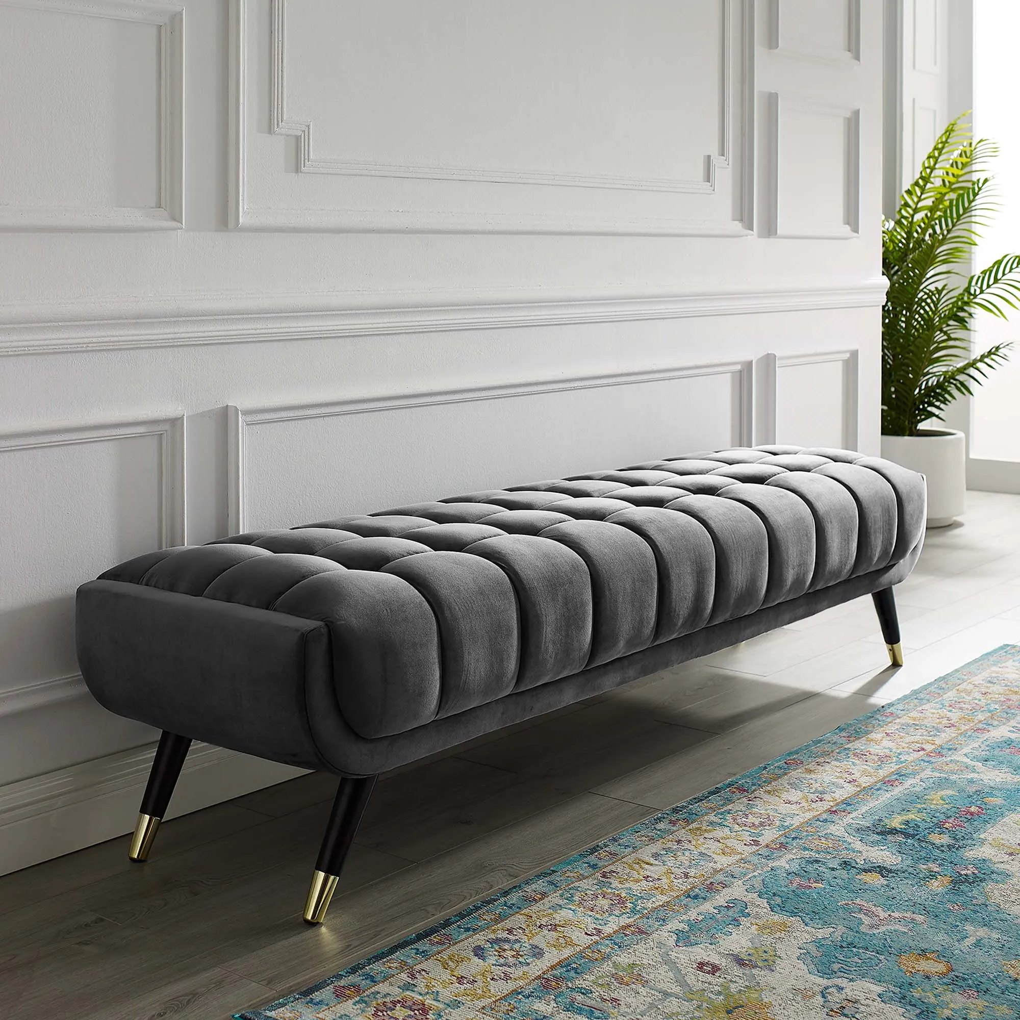 Adept Performance Velvet Bench by Modway