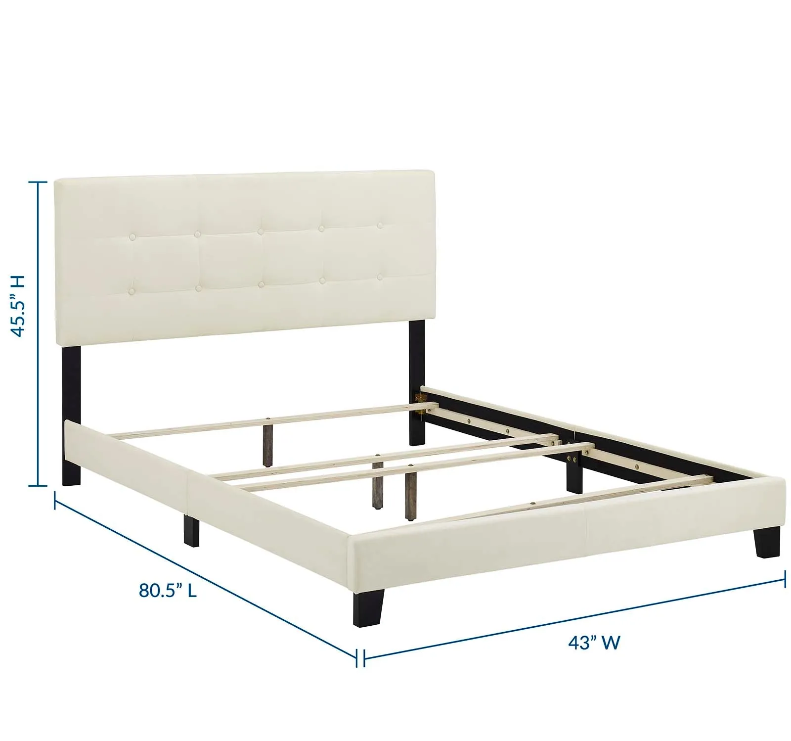 Amira Performance Velvet Bed