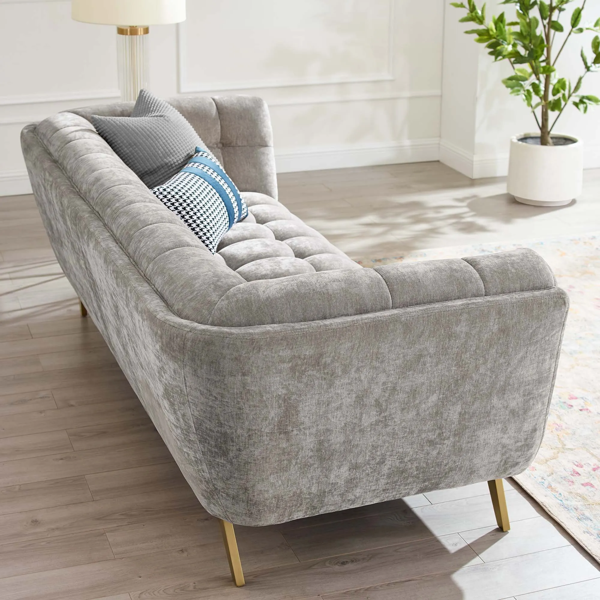 Bestow Crushed Performance Velvet Sofa by Modway