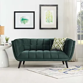 Bestow Velvet Loveseat