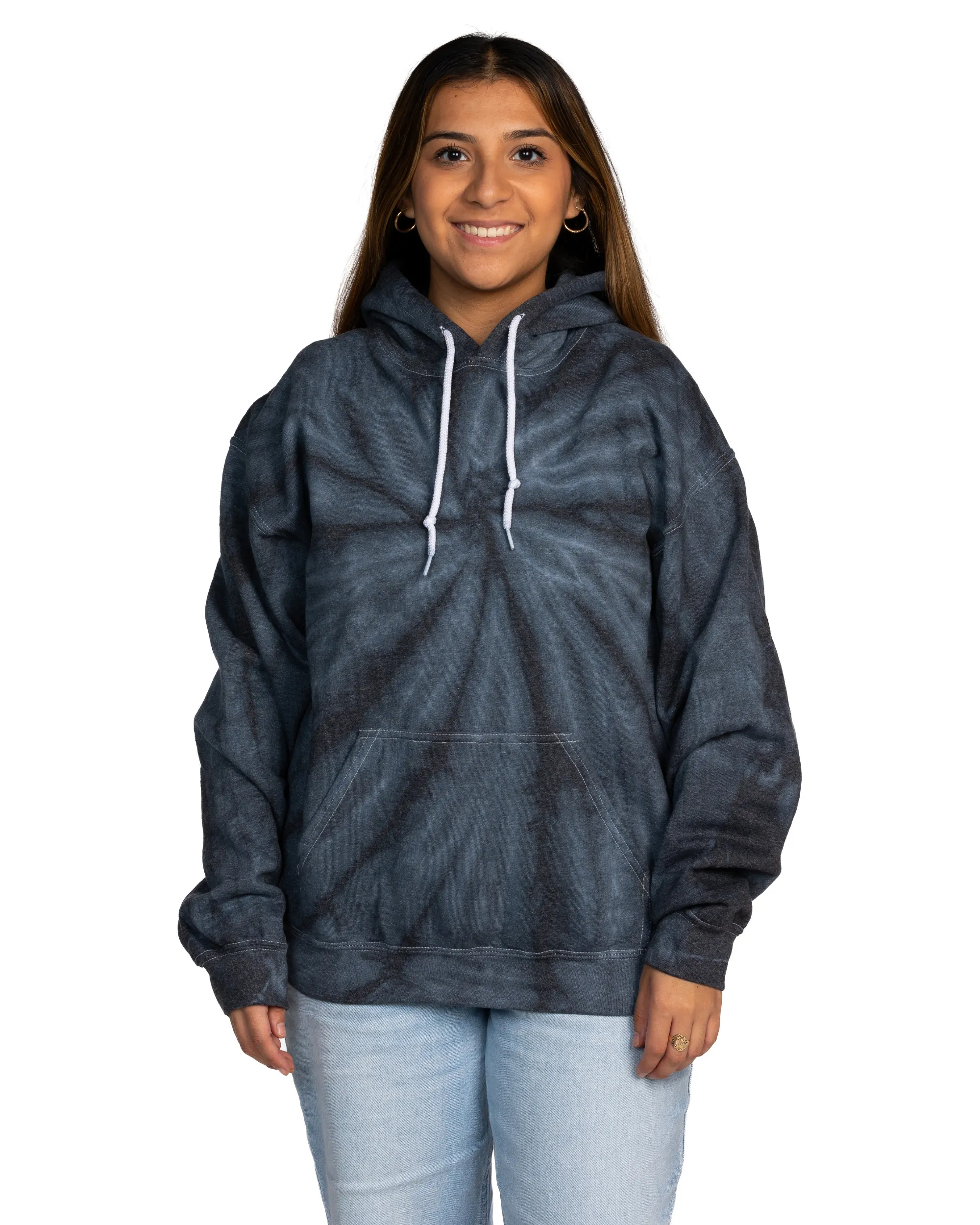 Black Cyclone Essential Fleece Hoodie