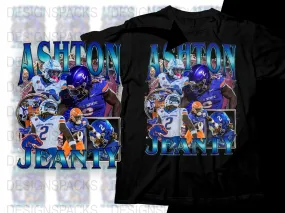 Boise State Ashton Jeanty Graphic Sports Png Digital Download