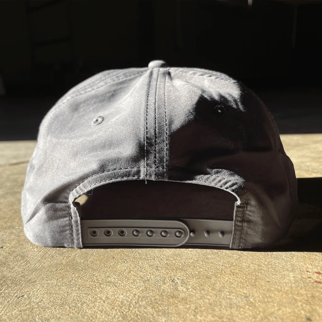 Charcoal Classic Logo Snapback Hat