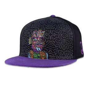 Chris Dyer Galaktic Gang Purple Fitted Hat