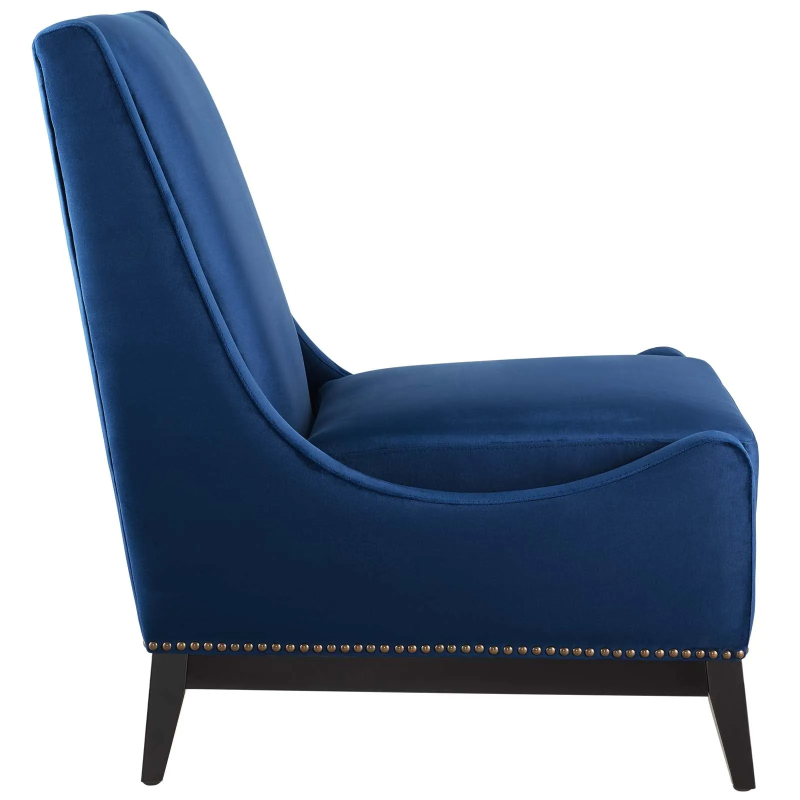 Confident Accent Upholstered Performance Velvet Lounge Chair by Modway