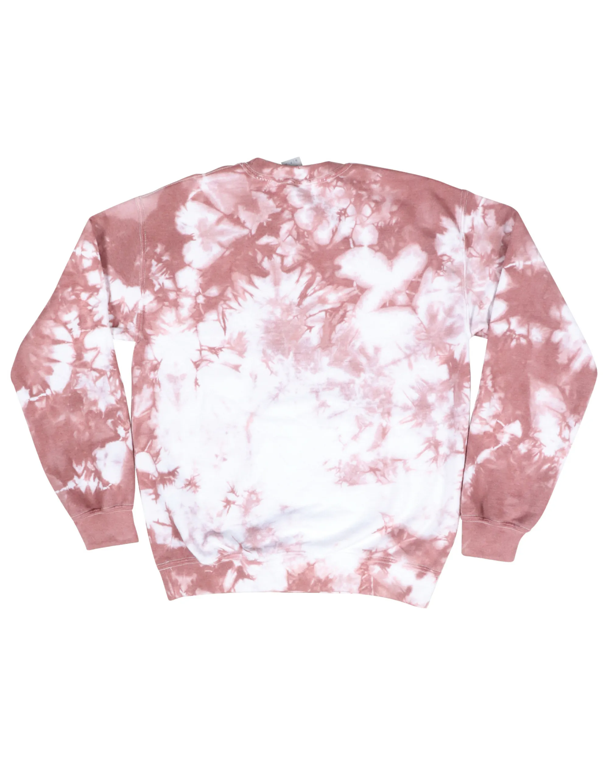 Crystal Dye Essential Fleece Crew Sweatshirt - Copper