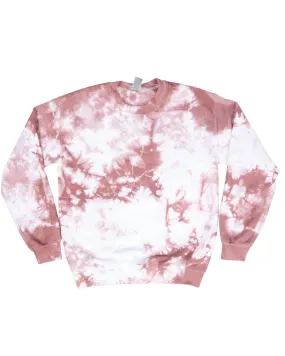 Crystal Dye Essential Fleece Crew Sweatshirt - Copper