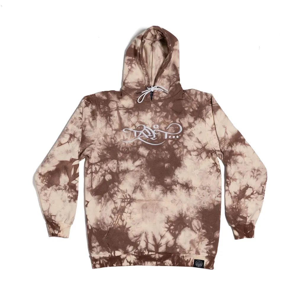 Crystal Washed Hoodie - Rust/Pearl