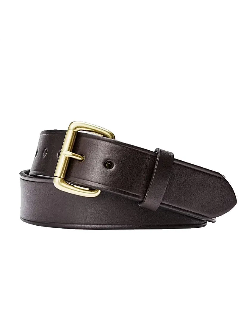 Filson 1 1/2 Inch Bridle Brown Leather Belt