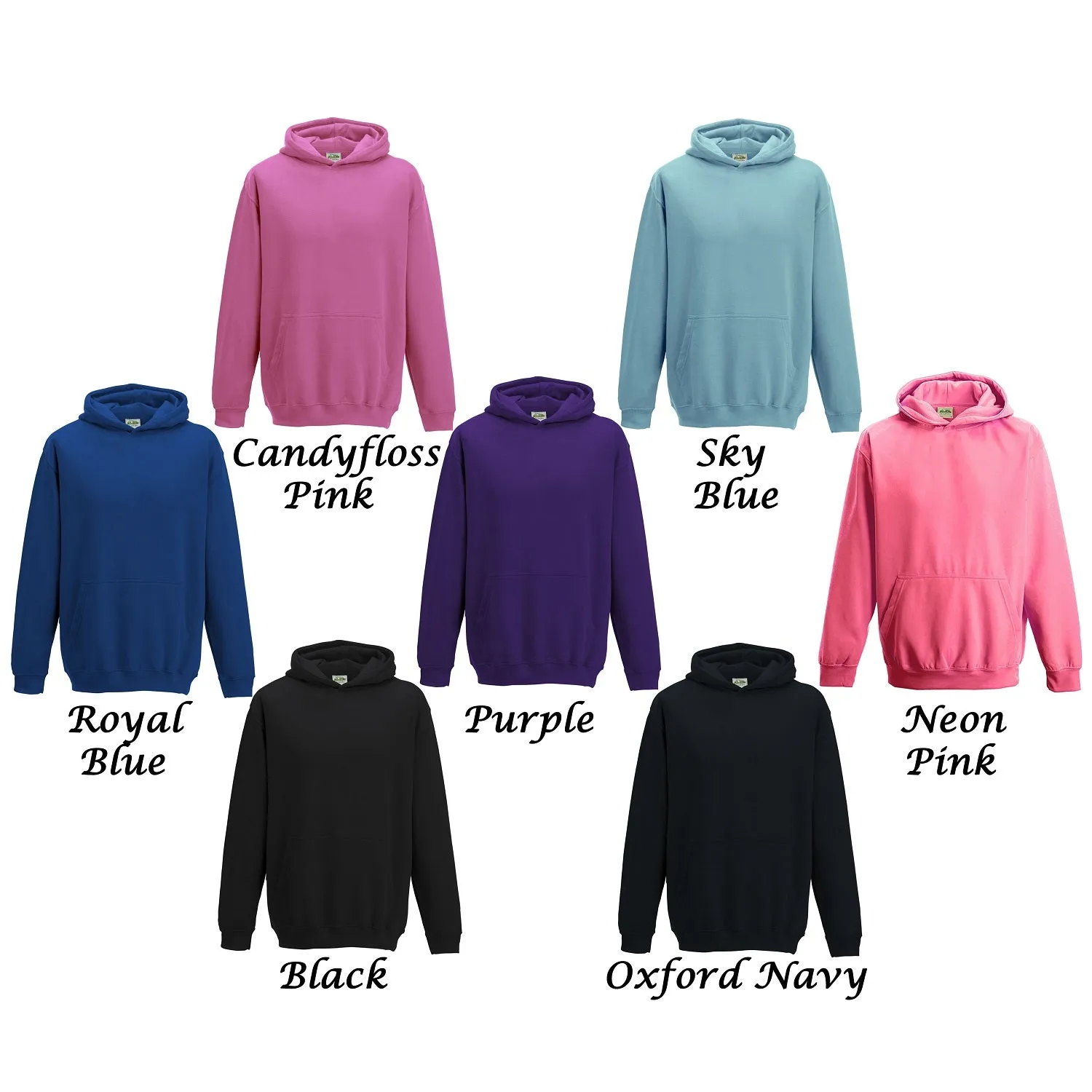 Girls' Gymnastics Personalised Hoodie  (7 colours)