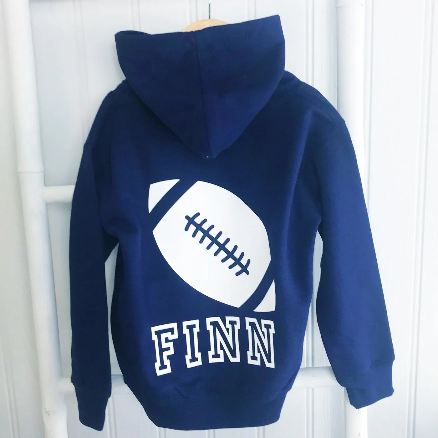 Girls Sports Personalised Activity Hoodie