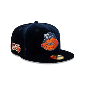 Just Caps Velvet Historic Chicago Bears 59FIFTY Fitted Hat