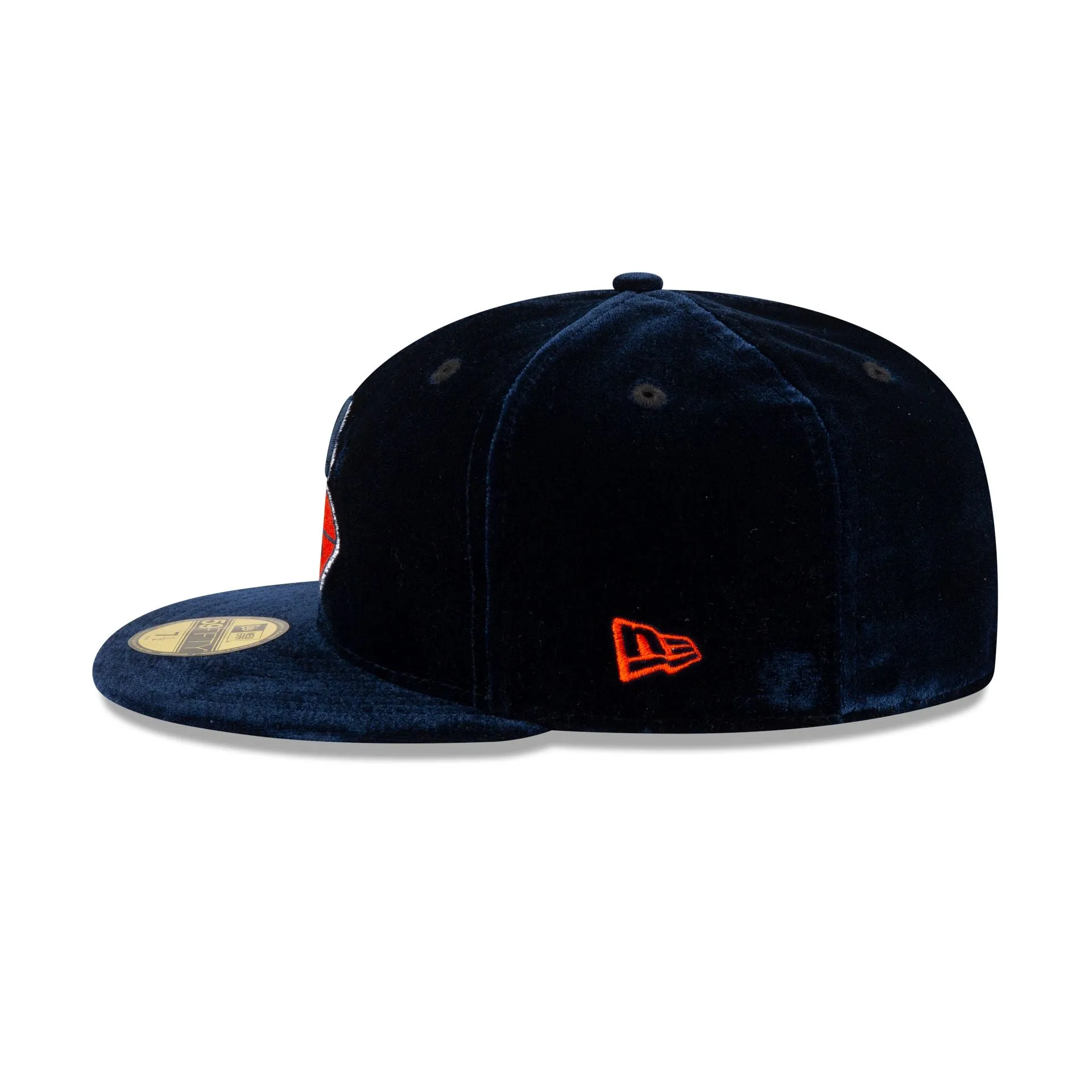 Just Caps Velvet Historic Chicago Bears 59FIFTY Fitted Hat