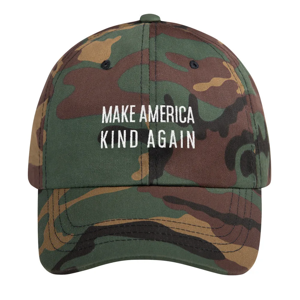 Make America Kind Again, Be Kind Baseball hat, Embroidered Dad Hat Cap