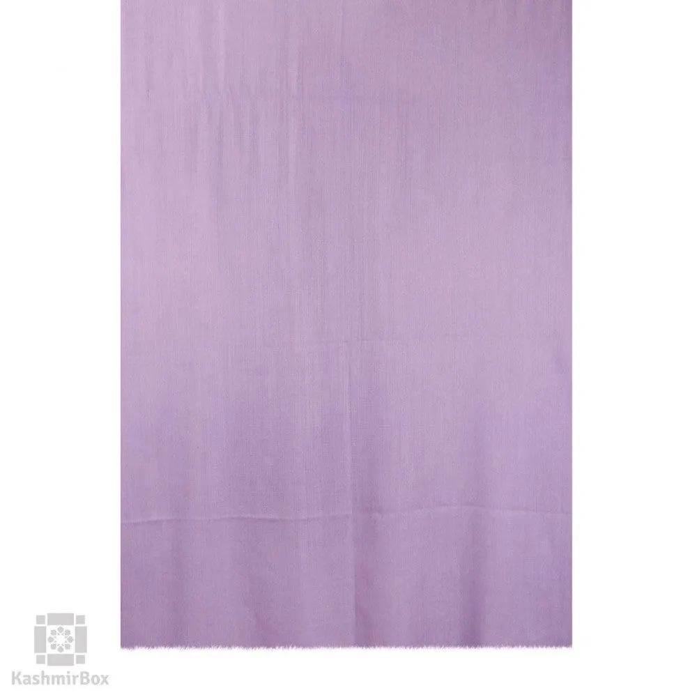 Mauve Purple Solid Woolen Shawl