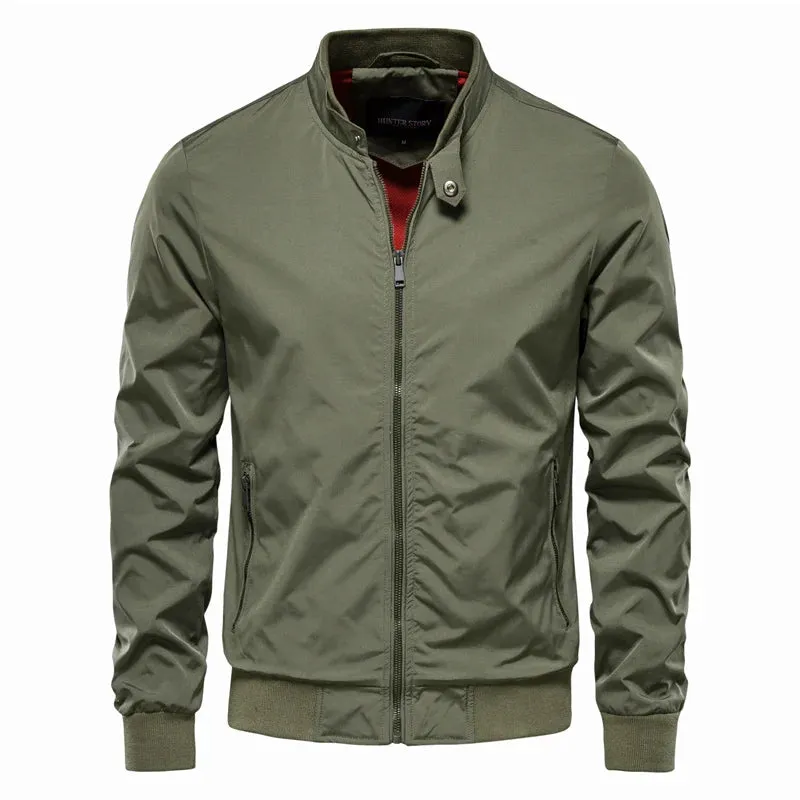 Men's Jackets Business Clothing Bomber Jacket