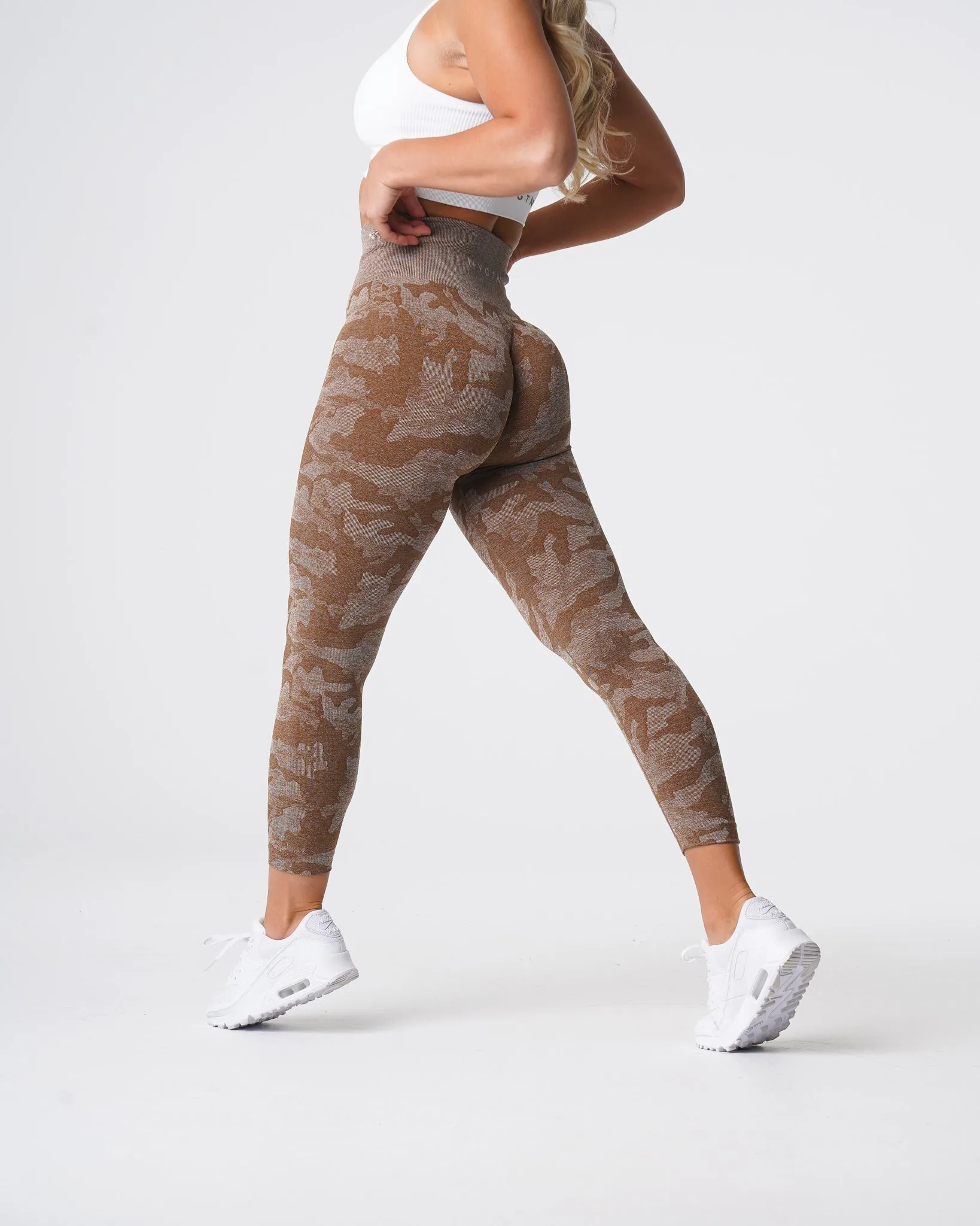 Mocha Camo Seamless Leggings