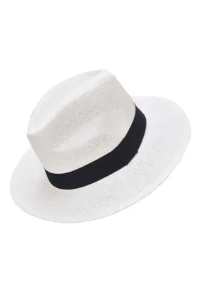 Myaraa White Panama Hat