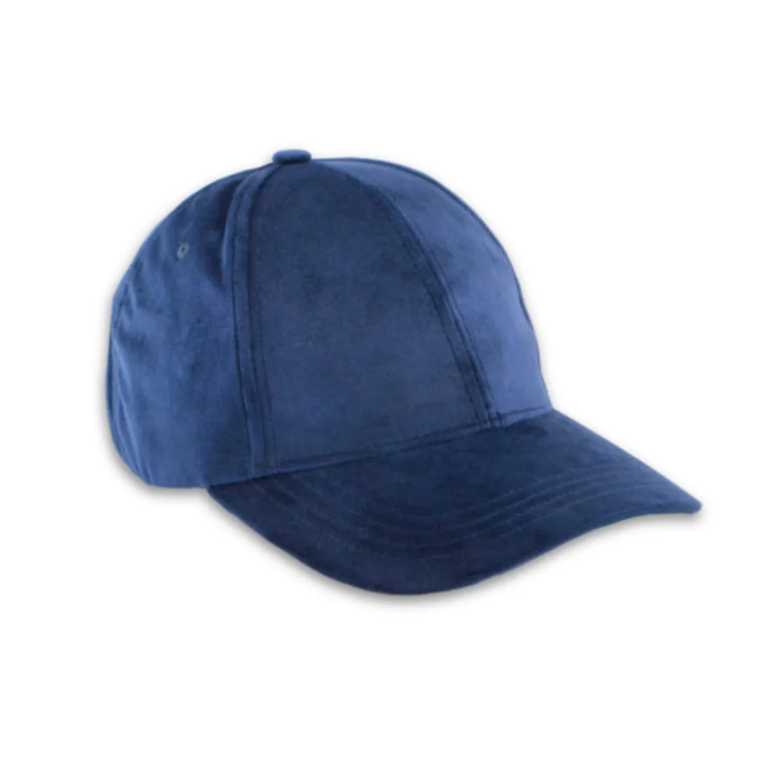 Navy Velvet Classic Cap