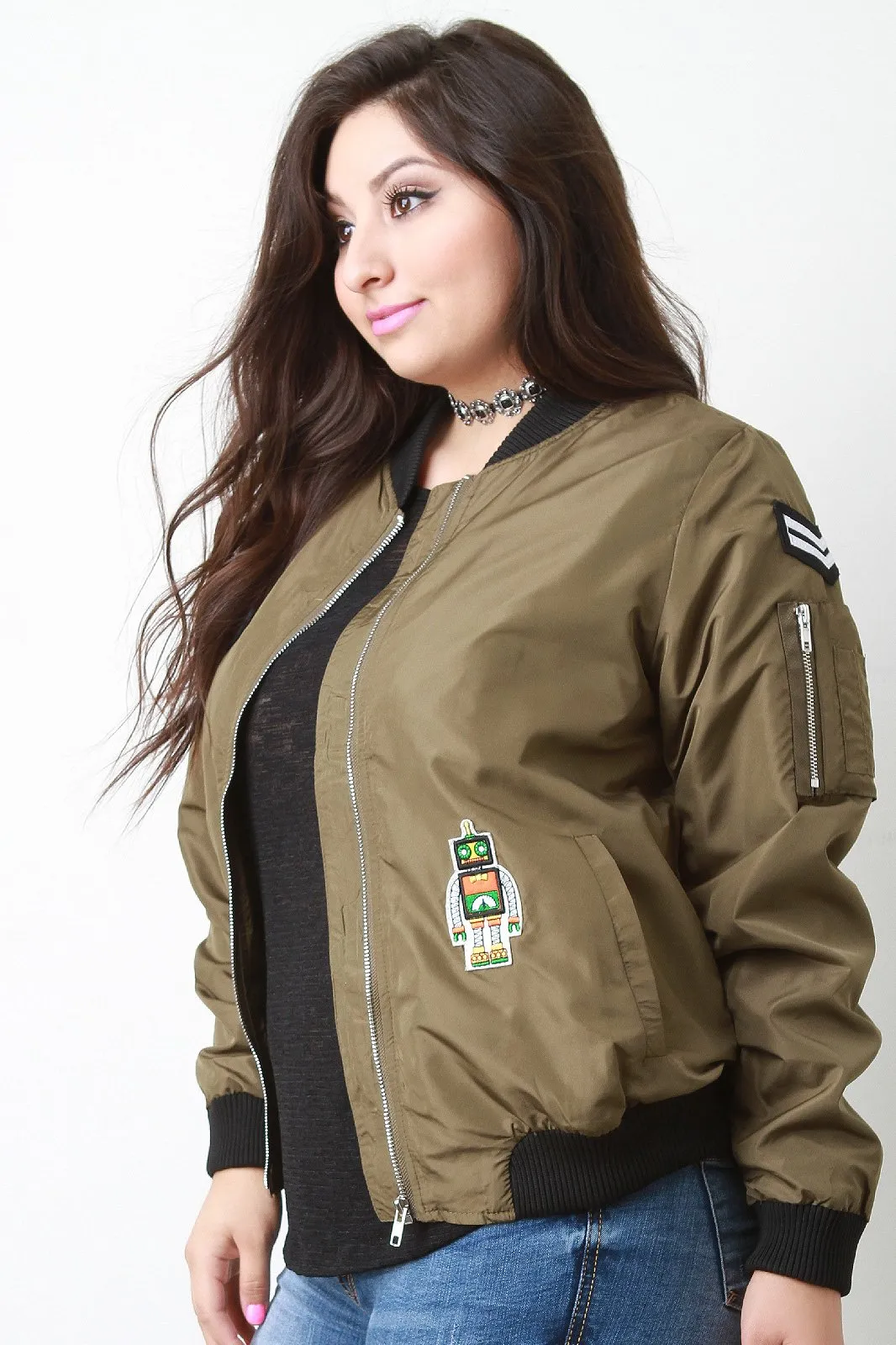 Original Mustache Bomber Jacket