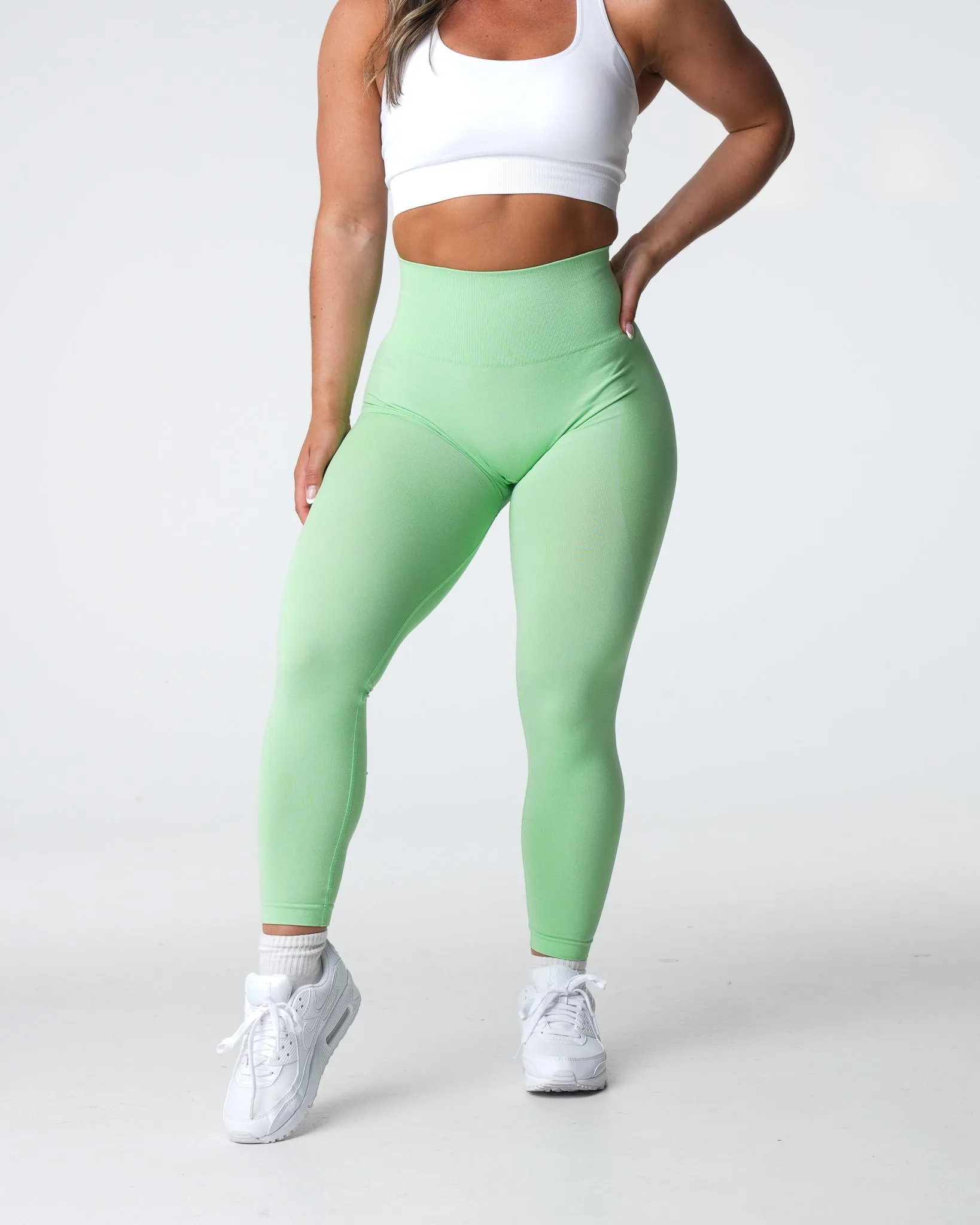 Pistachio Contour Seamless Leggings