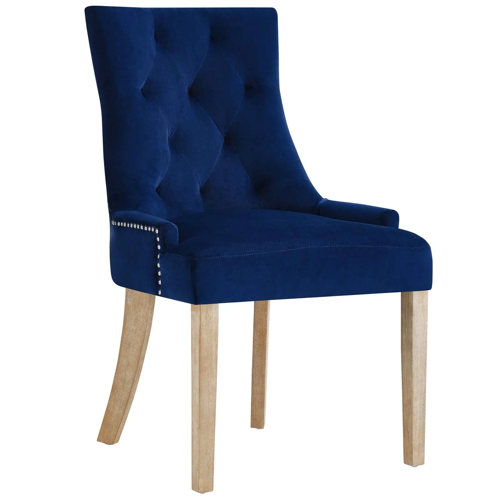 Pose Velvet Dining Chair