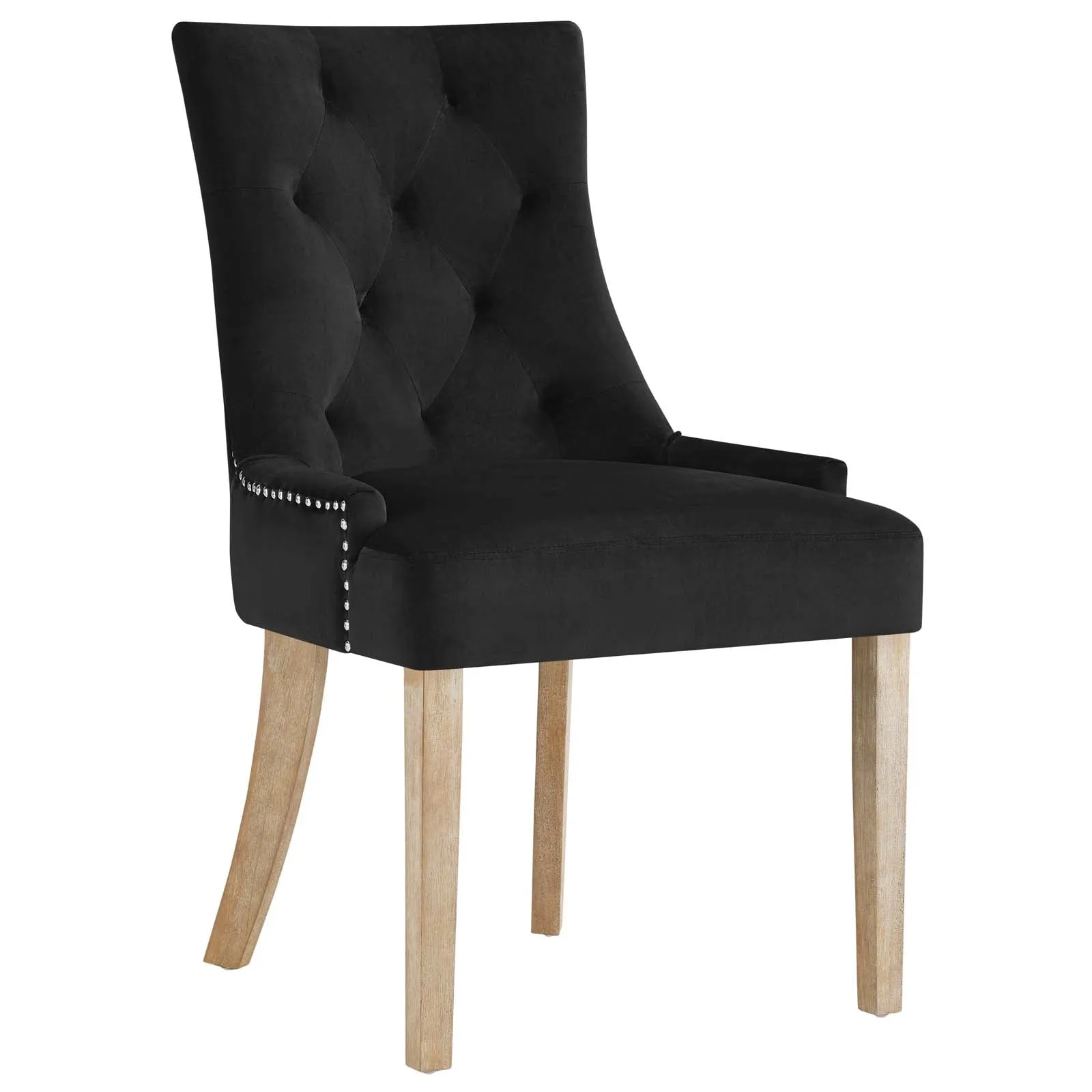 Pose Velvet Dining Chair