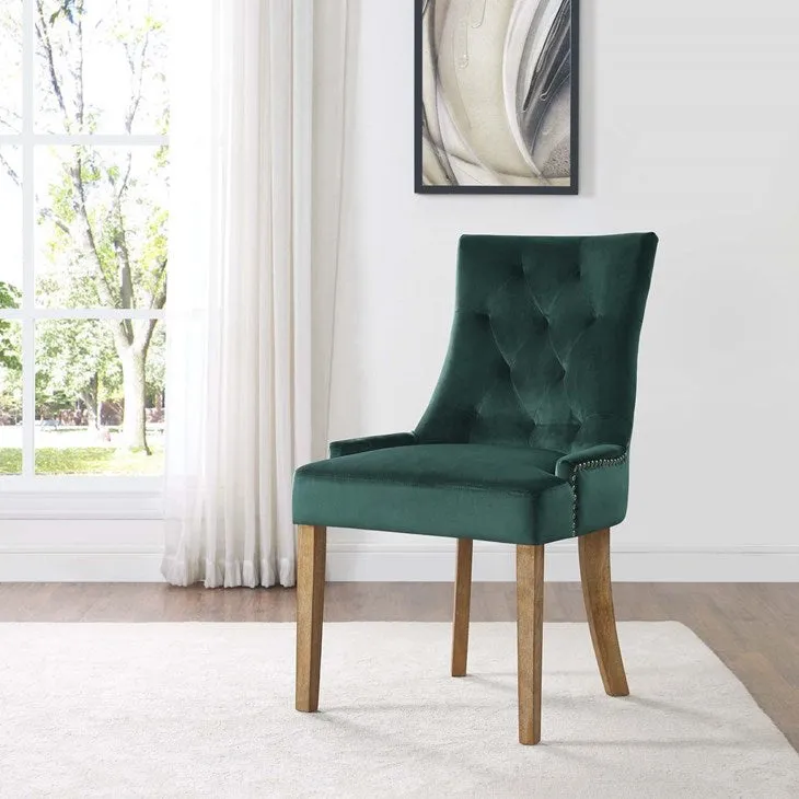 Pose Velvet Dining Chair