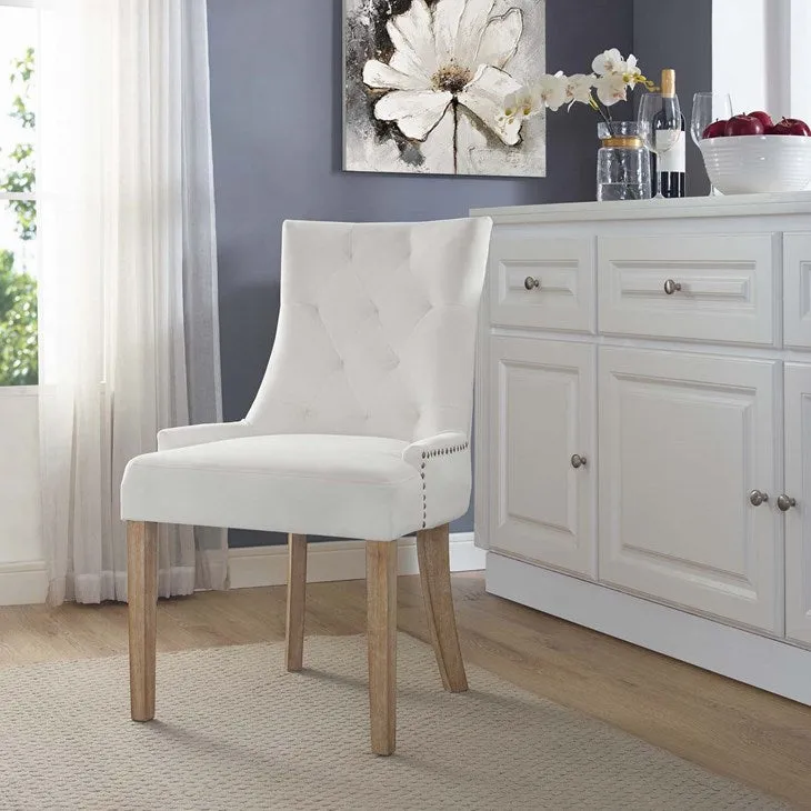 Pose Velvet Dining Chair