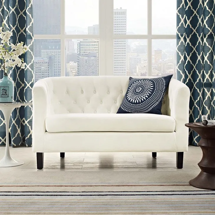 Prospect Velvet Loveseat