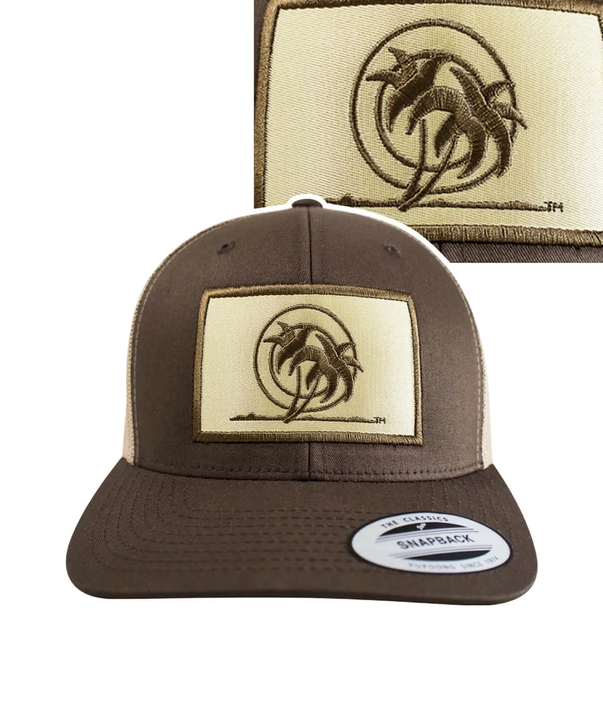 "Classic Palm Patch" Retro Trucker Hat