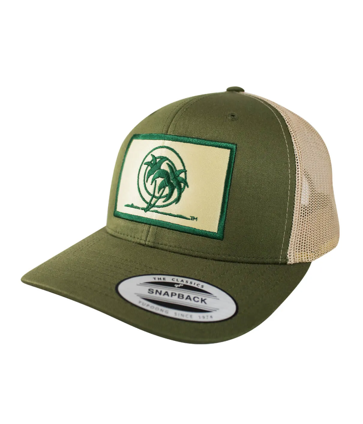 "Classic Palm Patch" Retro Trucker Hat