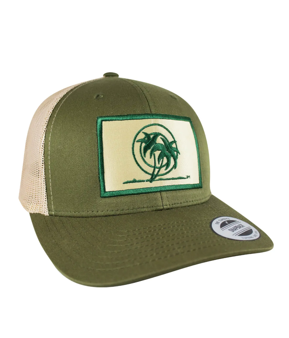 "Classic Palm Patch" Retro Trucker Hat