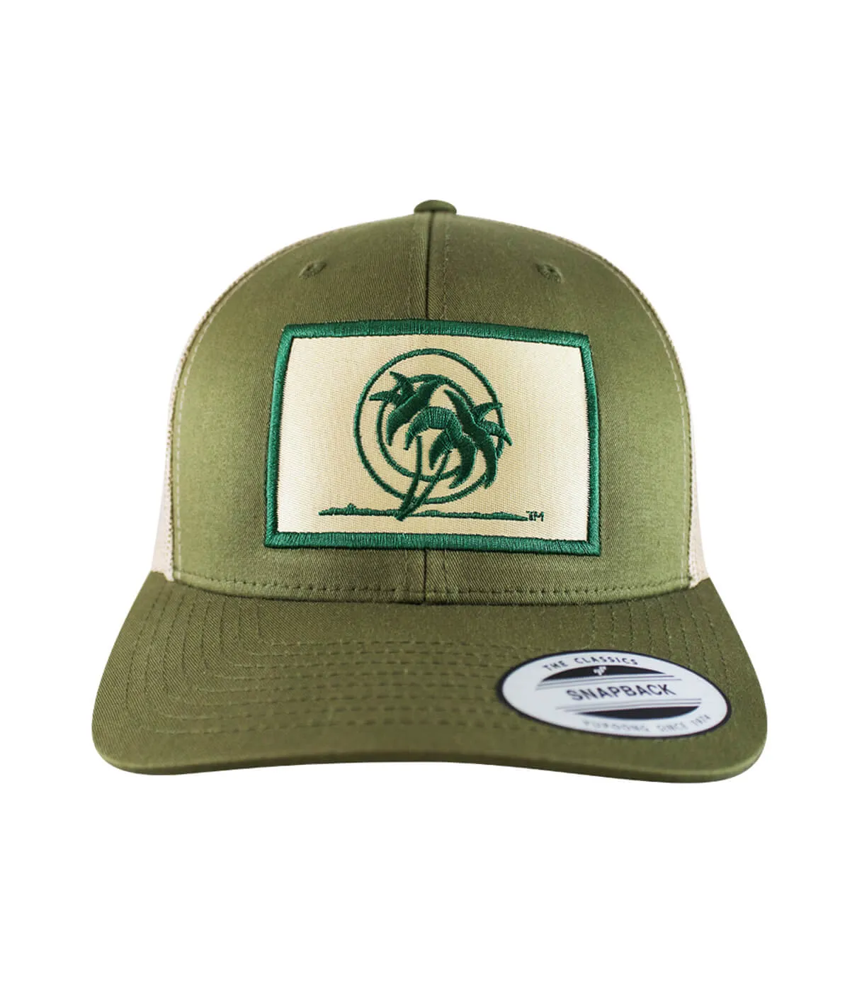 "Classic Palm Patch" Retro Trucker Hat