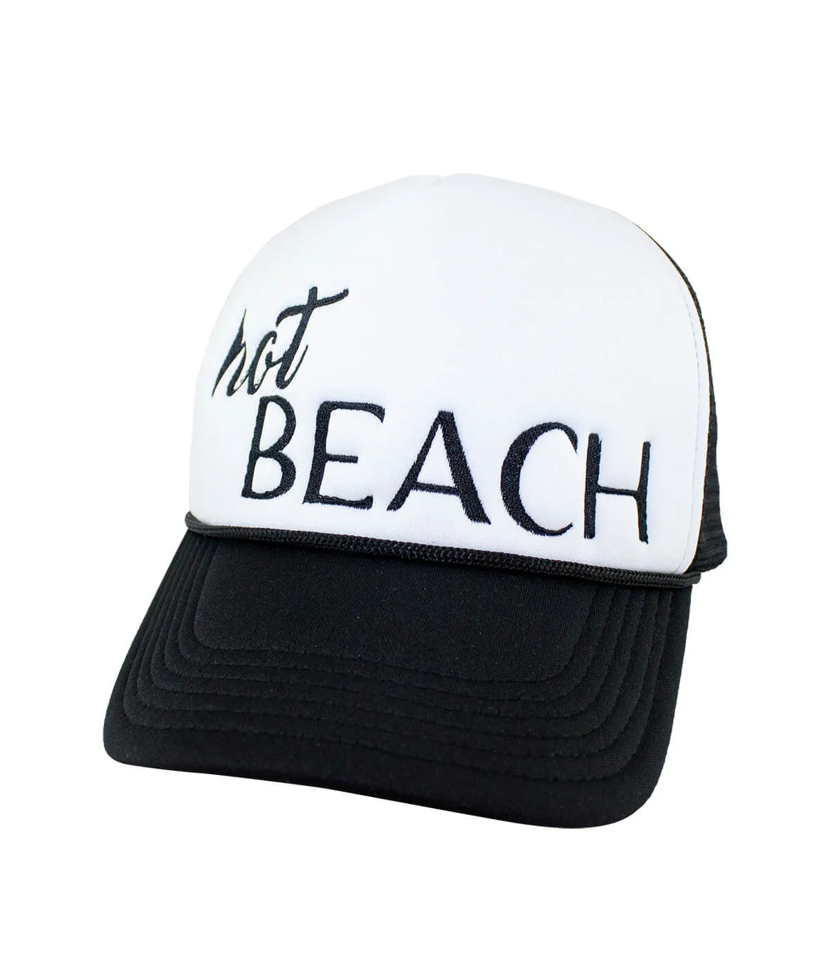 "Hot Beach" Foam Trucker Cap