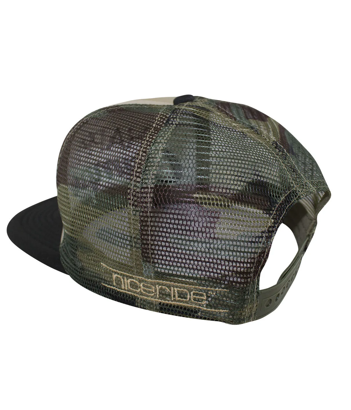 "River Babe" Camo Foam Trucker Hat