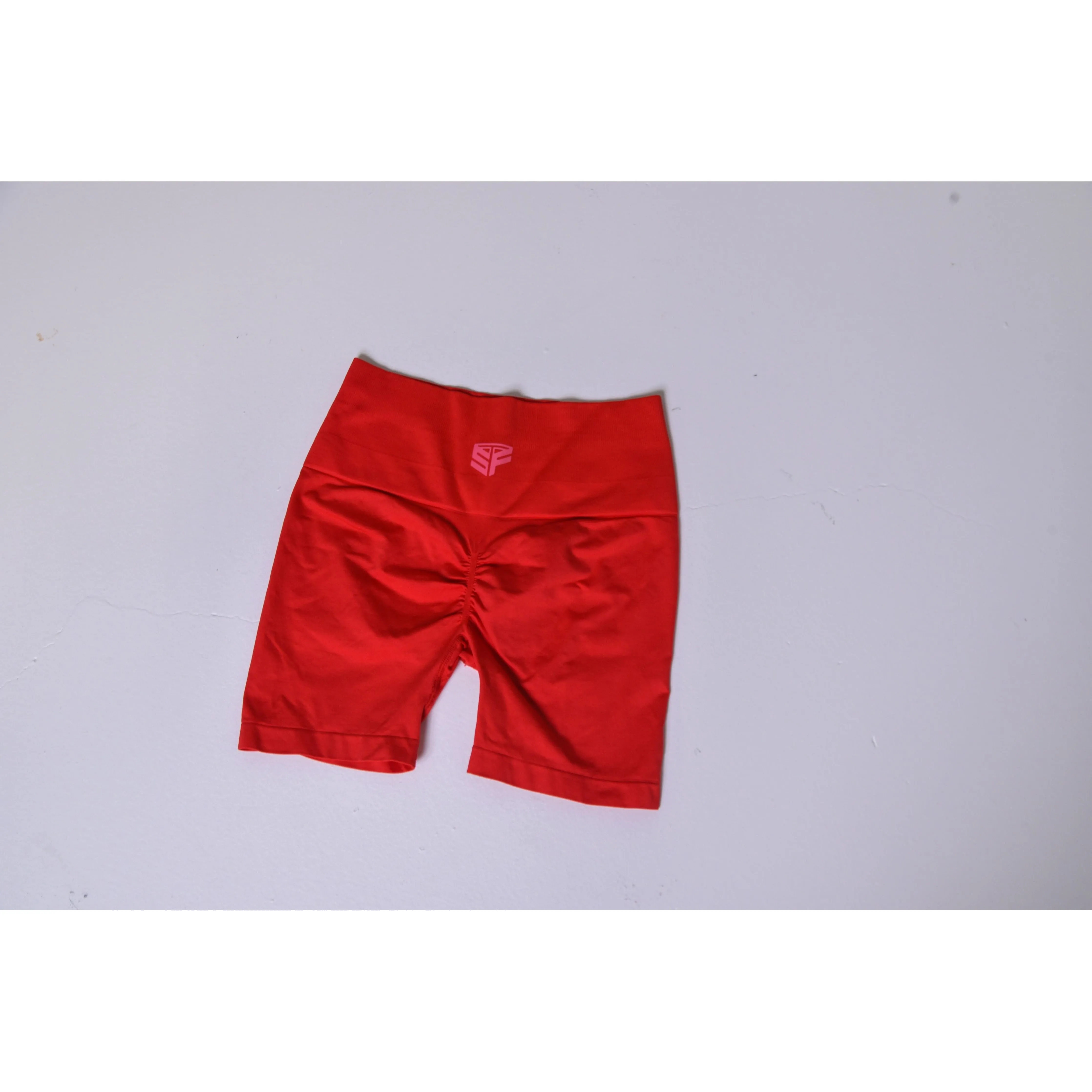 Red Apple Seamless Shorts