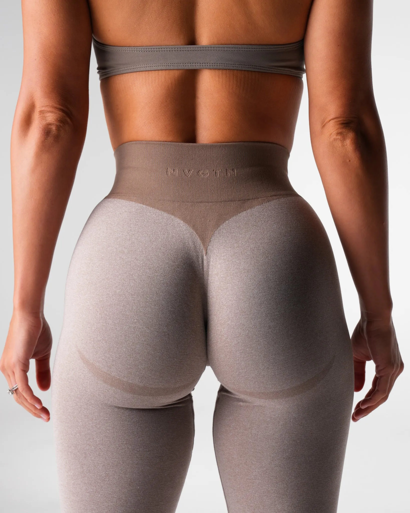 Taupe Knockout Seamless Leggings