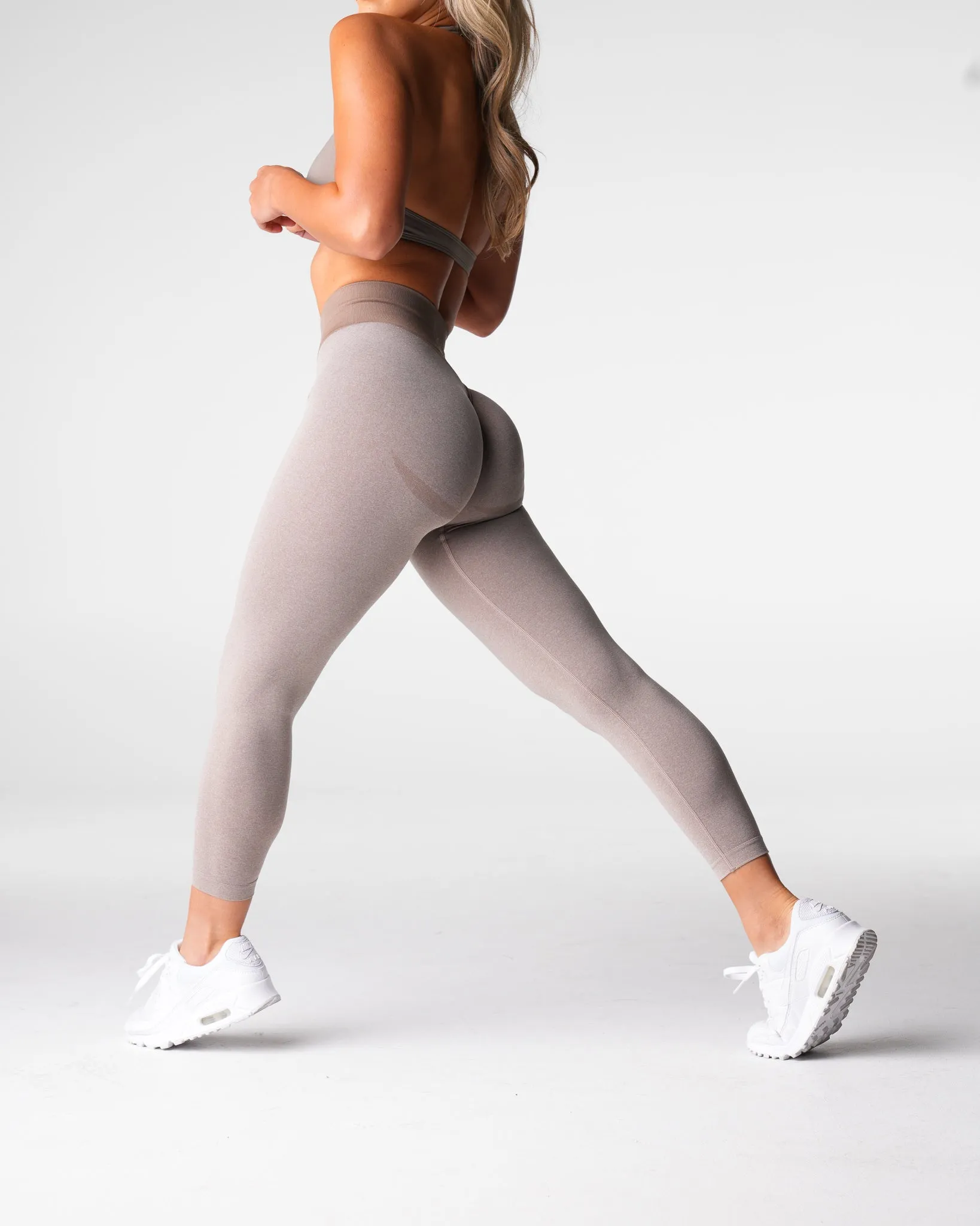 Taupe Knockout Seamless Leggings