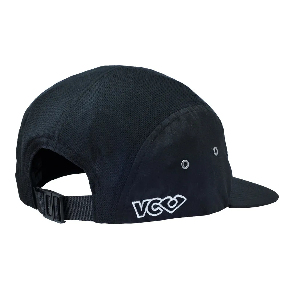 VC Performance Mesh Black Five Panel Hat