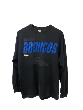 Vintage Denver Broncos Long Sleeve Tee Medium